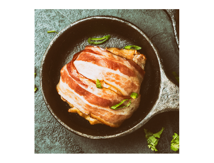 Chicken breast stuffed with cheese & smoked ham 180gr